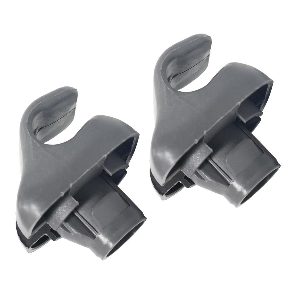 New For Honda CR-V CRV 88217S01A01ZA 2x Sun Visor Support Retainer Clips Gray