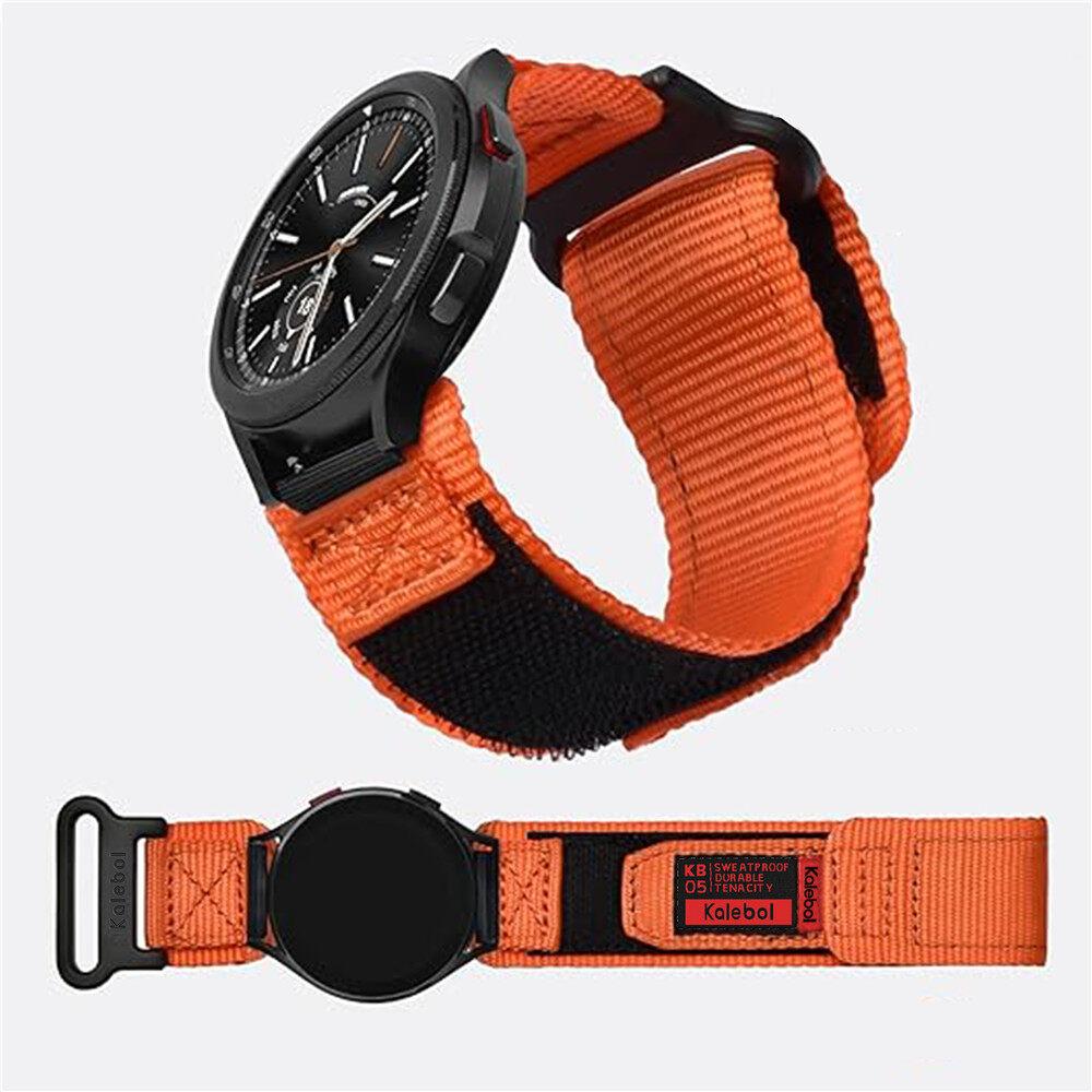 20mm 22mm Canvas Nylon Band for Samsung Galaxy Watch Pro