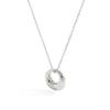 Necklace for 18K Gold 925 with Genuine Jewelry [Pasurohu] Women, K18, Coating, Silver, Pendant, Popular, Delicate, Gold, Platinum, Adjuster,