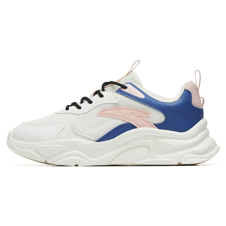 

New Anta Millennium 2.0 Low Top Sports Casual Shoes Women s White Blue Pink 122248891-2 36
