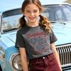 Girls' Summer Casual Short Sleeve T-Shirt