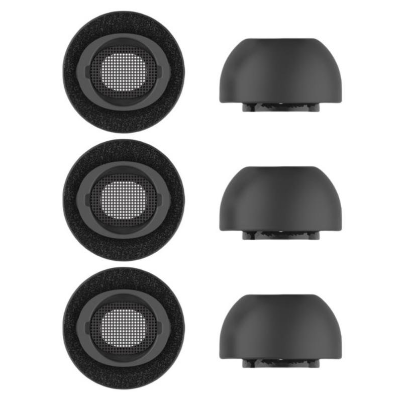 2pcs Comfortable Memory Foam Eartips for Secures Fit and Noise Reductions for Buds 3Pro Users Enhances Stability