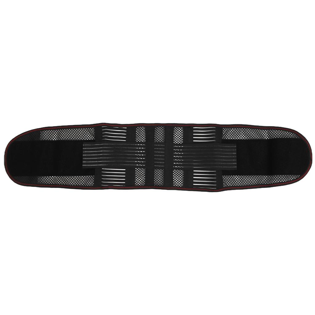 Männer Frauen Taille Lendenwirbel Unterer Rücken Stützgürtel Schmerzlinderung Atmungsaktive Untere Rückenstütze Größe M