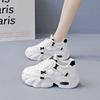 ins Han platform dad shoes 2025 autumn new street shot student running sneakers heightening casual YB-2809