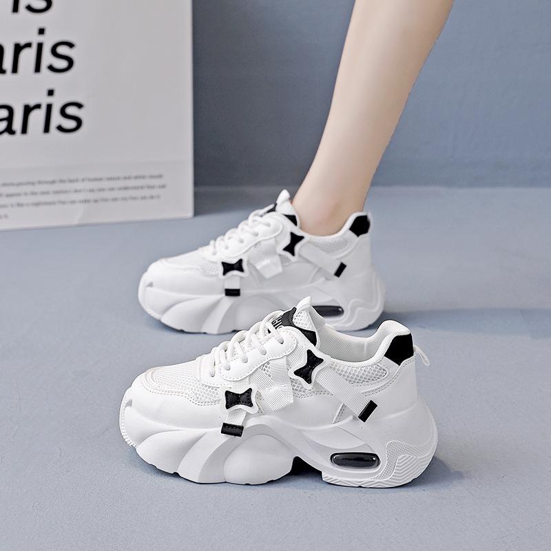 ins Han platform dad shoes 2025 autumn new street shot student running sneakers heightening casual YB-2809