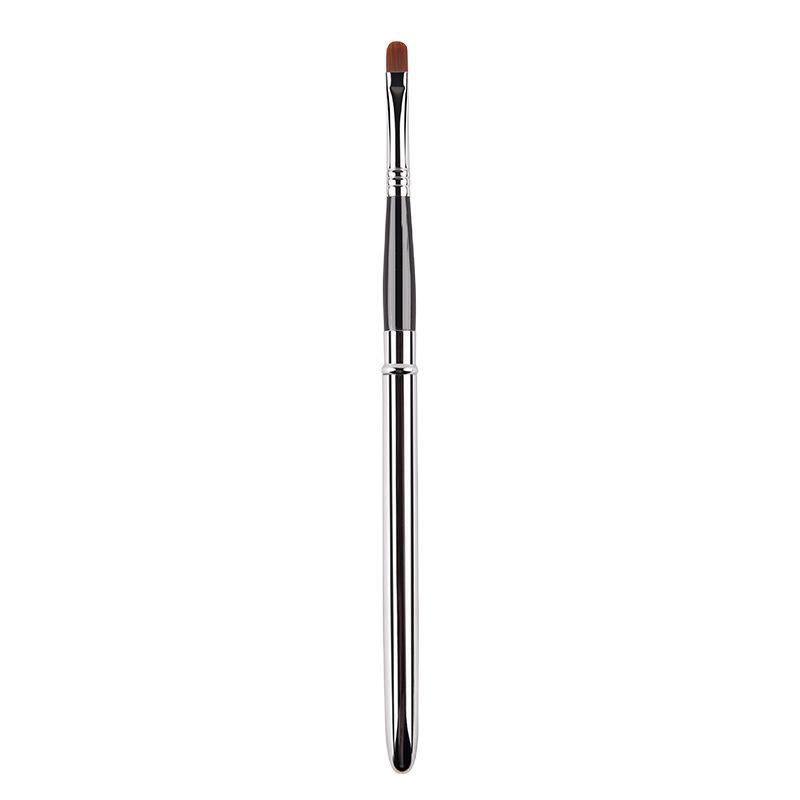 Lip brush, lipstick makeup brush, eyeshadow brush, soft bristle, portable makeup brush, beauty tool