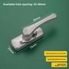 Aluminum Bidirectional Crescent Window Lock Anti‑Theft Sash Latch With Stainless Steel Hook Window Hardware Fitting