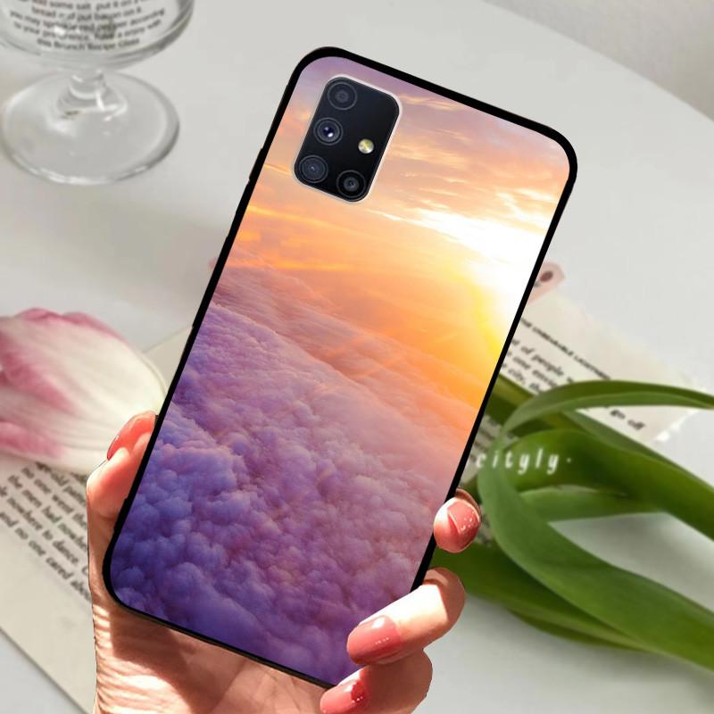 For Samsung Galaxy M51 Case Cover Soft TPU Animal Silicone Phone Case For Samsung A51 GalaxyM51 SM-M515F M 51 A 51 Fundas Bumper