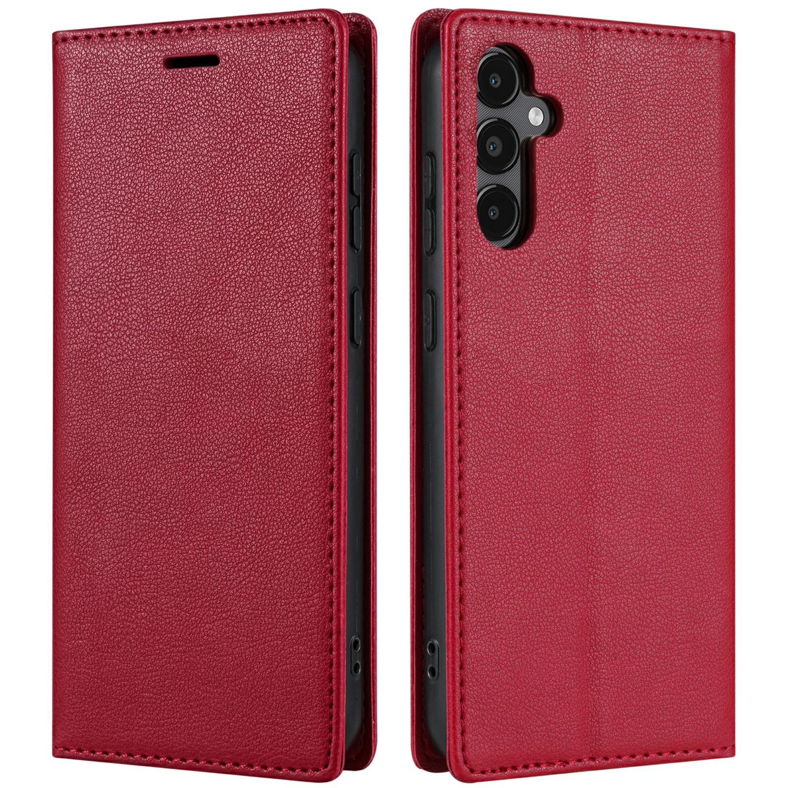 

For Samsung Galaxy A26 5G Wallet Case Magnetic Closure PU Leather Phone Cover D