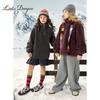 Limited Time Offer: Stylish Girls' Hoodie - Faux Lambswool Autumn/Winter Jacket with Stand Collar
