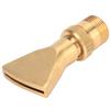 Brass Narrow Fan Jet Water Fountain Nozzle Spray Head Adjustable Pond Sprinkler(G1 2 Female Thread G3 4 Male Thread )