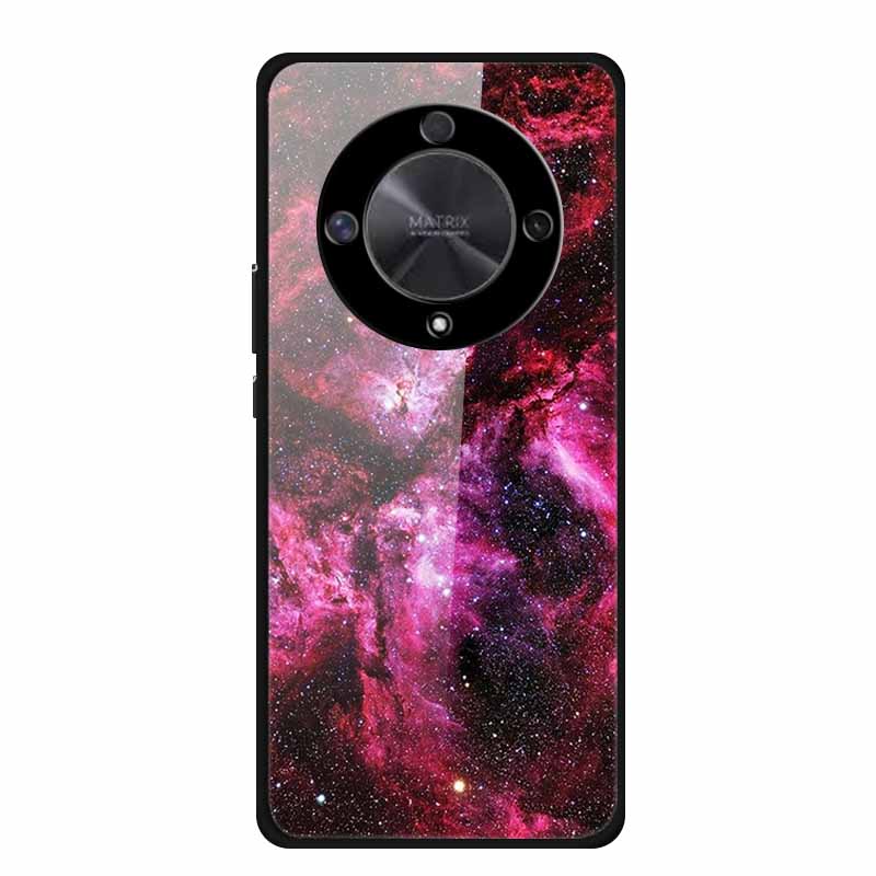 For Honor X9B Case X9A 5G Luxury Tempered Glass Hard Back Cover for Honor X9A 5G Phone Cases Fundas Honor x 9B X9 B 5G X 9A X9 A