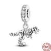 Cute Bear Series Copper Women'S Beaded Beads Shiny Zircon Winter Fit Original Pandach Bracelet Pendant Women