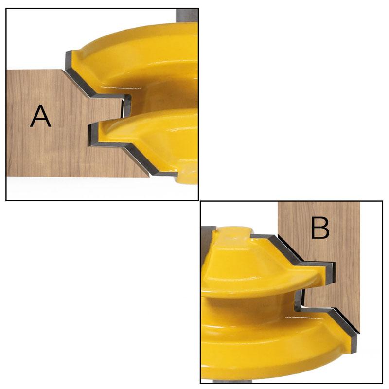 Set De Fraises Affleurantes Baorder 6mm - 4 Pièces Avec Roulement - Pour Bois Et Déroutage