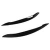 1 Pair Hdlight Eyebrow Left Right Fade Proof Front Hdlight Eyelid Trim for X5 E70 2008 to 2013