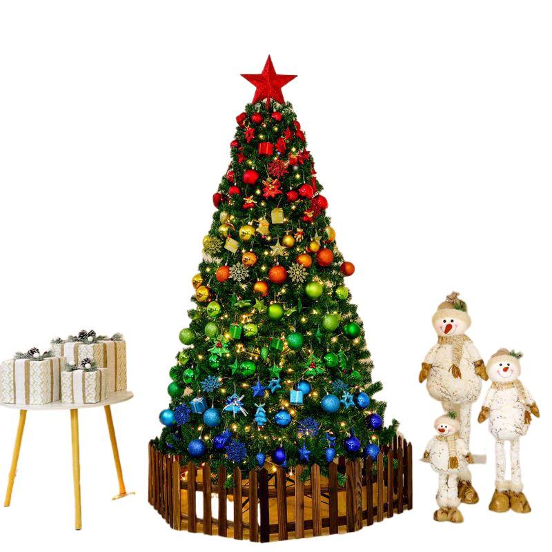 Large Luminous Christmas Tree 1.5m/1.8m/2.1m with Luxury Encrypted Ornaments