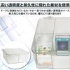 TOREJAX Card Storage Box, Clear Case with Lid, Rounded Corners, Dust Protection, Easy Viewing, Multi-Purpose, for Trading Cards