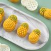 Fruit Pineapple Shape Pastry Mold,Including 1 Mold And 2 Stamps,Diy Hand Press Moon Cake Stamps,Mung Bean Cake,Cookie Mold