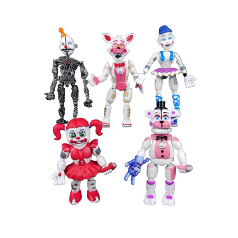 Set Fnaf Action Figure Security Breach Five Nights At Freddys Action Figure Toy