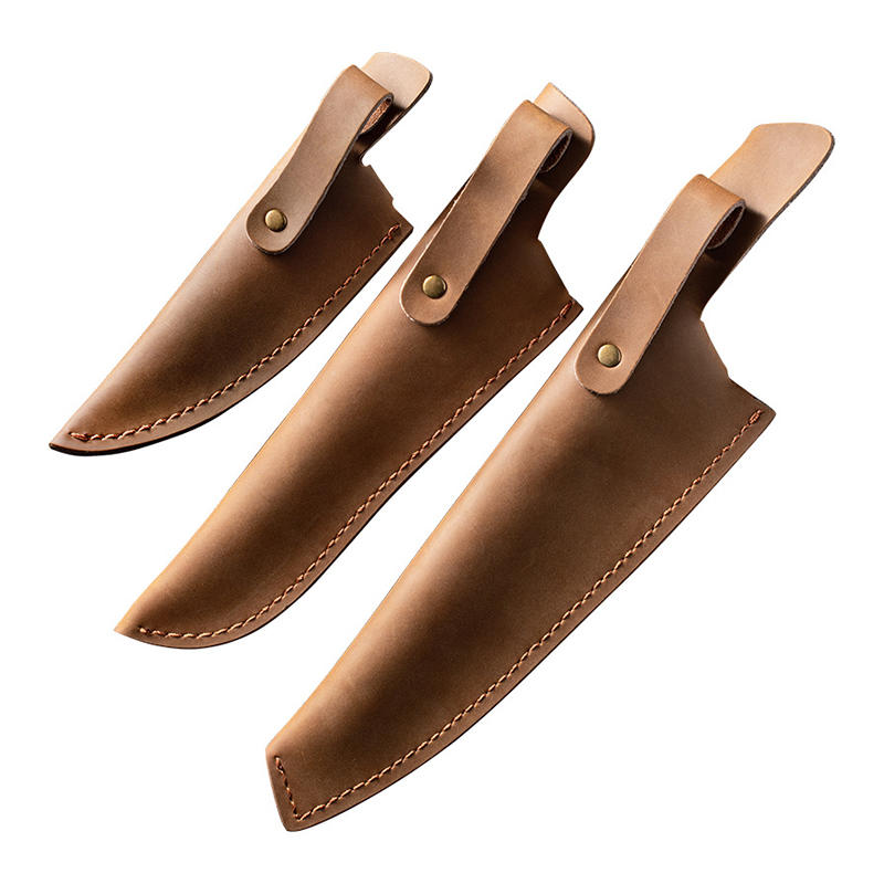 PU Leather Sheath Holder For Knife Flashlight Tool Belt Loop Case Camping Outdoor Carry Holster Tactical Equipment Hunting Gear Multipurpose Pouch