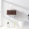 Toilettenpapierbox Home Wohnzimmer Fortschrittliche Toilette Massivholz-Papierbox Wandmontierte Papierbox Taschentuch-Aufbewahrungsboxen