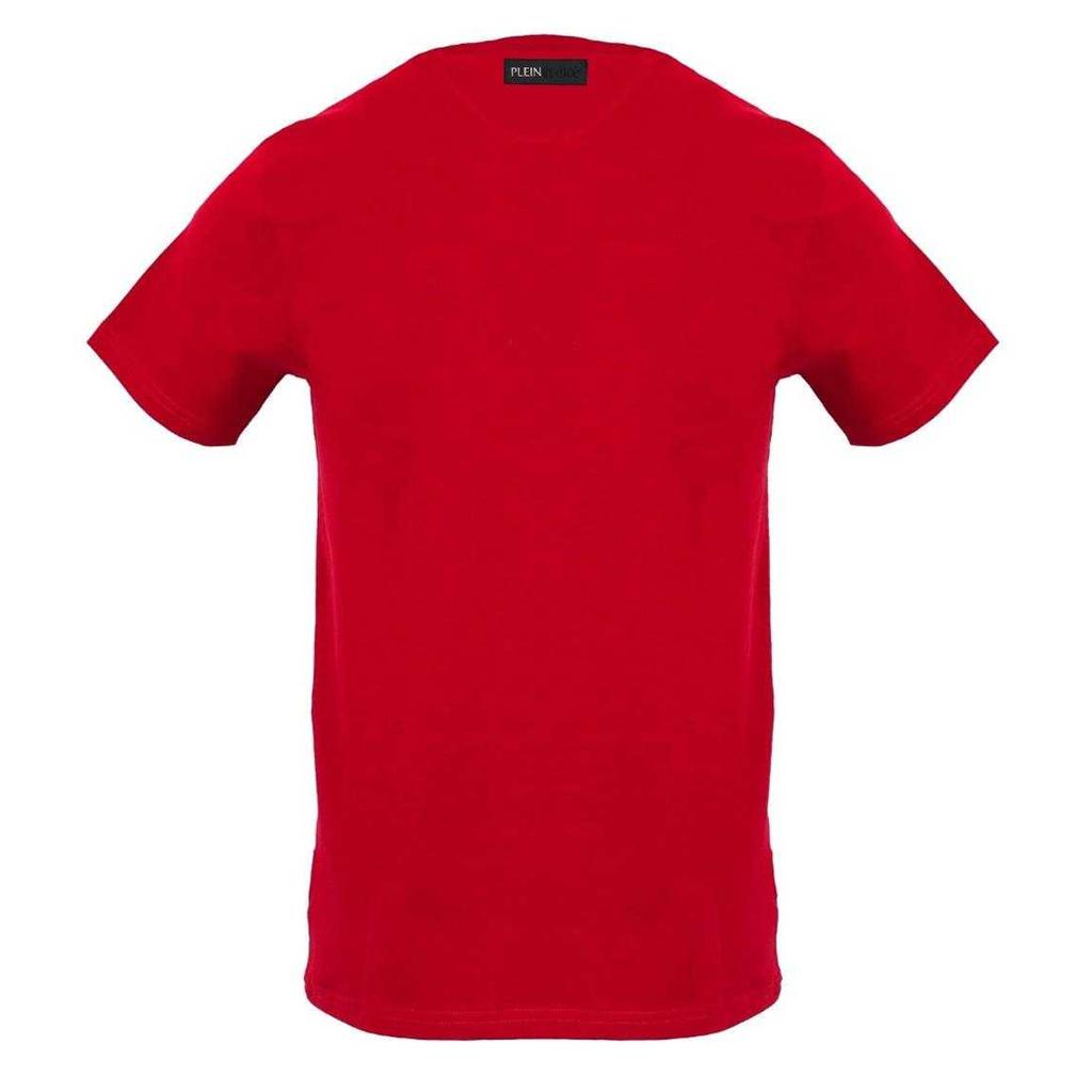 Plein Sport Mens Circle Emblem Logo T-Shirt