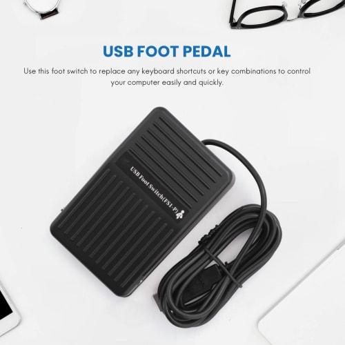 Dovhmoh PC USB Foot Switch Keyboard Pedal