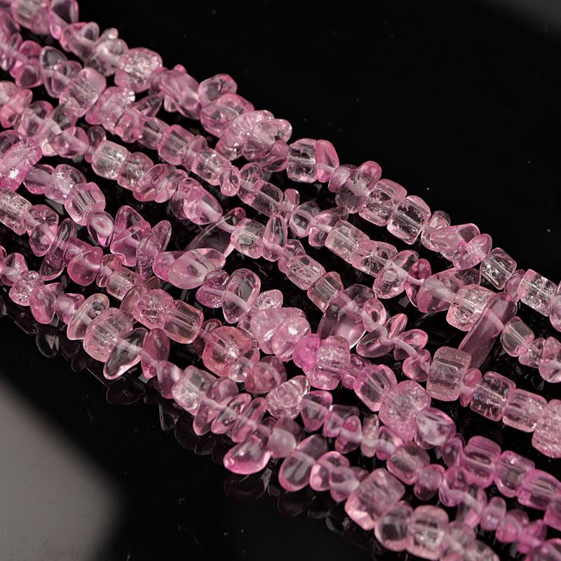1 Strand Crystal Beads 8X5mm Colorful Irregular Gravel Glass Loose Spacer Beads For Jewelry Making DIY Bracelet Necklace Finding