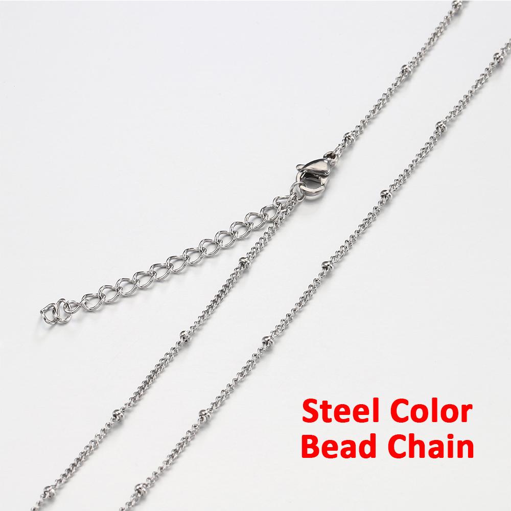 

10pcs 5pcs Stainless Steel Box Chains for Jewelry Making DIY 45cm+5cm Necklace Chain with Lobster Clasps Chain Handmade Findings 5pcs-45cm plus 5cm