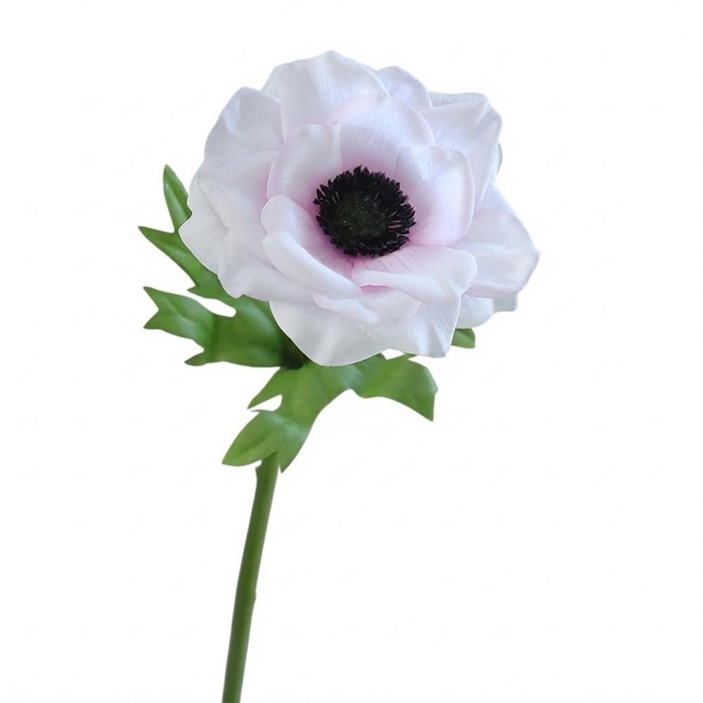 Multicolor Corn Poppy Artificial Flower Green Leaves Faux Flower Fake Flower Home Decoration