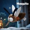 Funny Insect Mosquito Plushie Home Decoration Stuffed Mosquito Mosquito Insect Toy  Halloween Gift