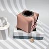 Roll Paper Box Multifunctional Square Large Diameter High Capacity Reusable Pen Holder Faux Leather Napkin Paper Case Desktop Sundries Organizer