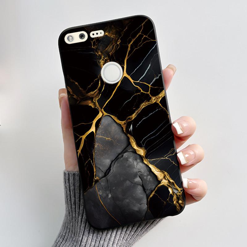 Luxury Cute Love Rabbit Cartoon Funny Case For Google Pixel XL Pixel1 1 XL Black Silicone Soft Phone Case Protective Back Cover