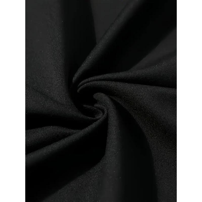 European Sizes  Plus Size Men's Papa Graphic Print T-shirt, Casual Comfy Crew Neck Short Sleeve Tee For Summer Outdoor, Men's Clothing