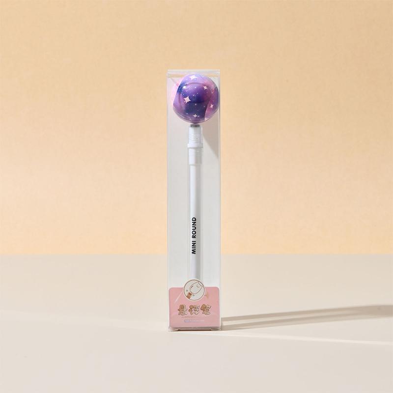 

Креативная вращающаяся ручка-планета для спиннинга, декомпрессионная ручка, снимающая стресс, вращающиеся гелевые ручки, студенческие канцелярские товары A1