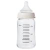 ChuChu Wide Mouth Glass Baby with Made In for Newborns and All Ages Multi-Fit Heat-Resistant Bottle, 160mL, Nipple, Japan, Weaning,