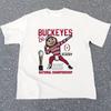 Buckeyes 2025 National Championship Graphic T-Shirt,Soft Breathable & Fade-Resistant, Classic Fit for Daily Casual Wear