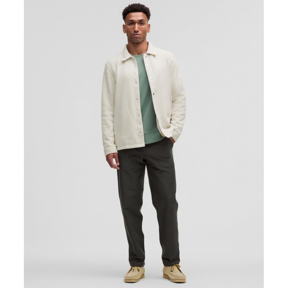 Lululemon Fleece Classic Fit Overshirt Bone