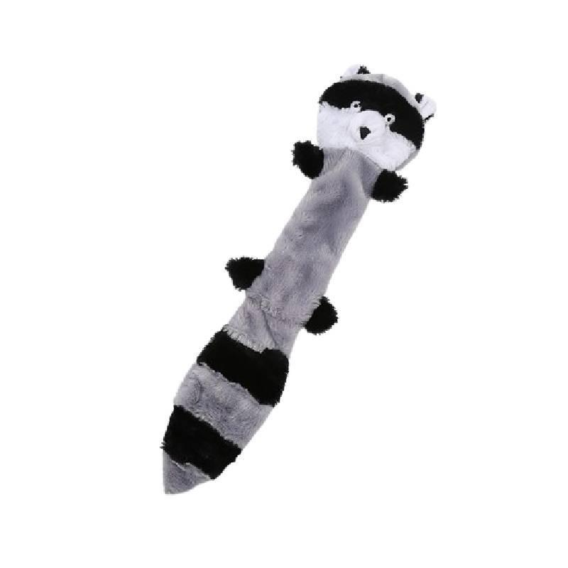 Interactive Pet Dog Toy Plush Squirrel Raccoon Chewable Teeth Grinding Skin Shell Pet Supplies Factory