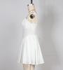 Spring/Summer Fashion: Sexy Strapless Waist-Cinching Lace-Up Short Dress for Women