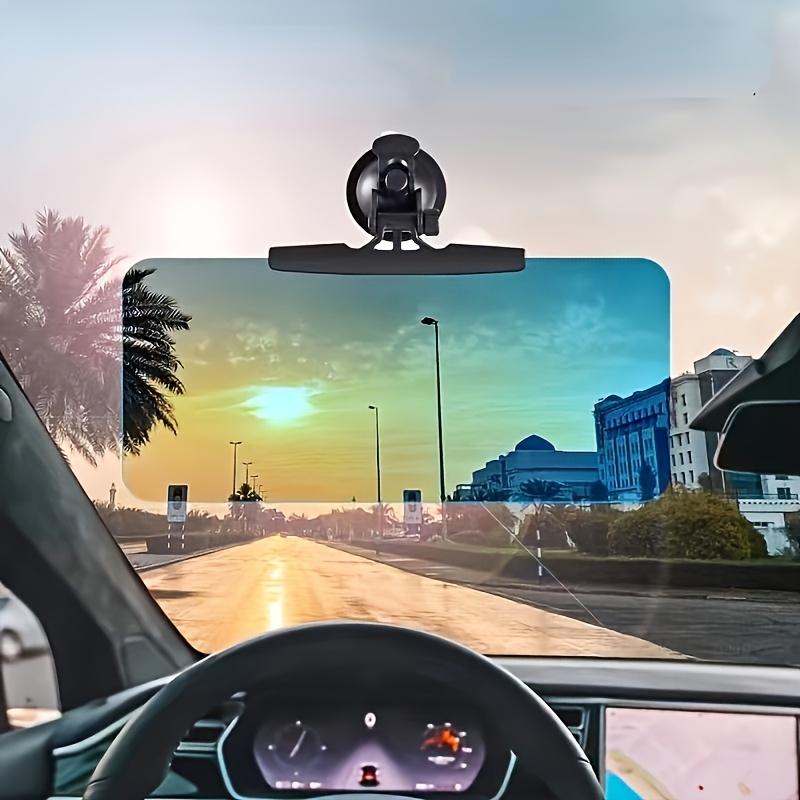 1pc Universal Car Sun Visor Extension, Polarized Anti-Reflective Material, All-Season UV Protection, Comfortable Wide Driving Shade