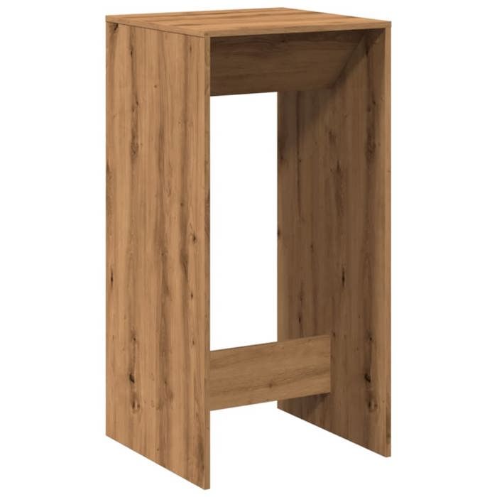 VidaXL Table de bar chêne artisanal 51x50x103,5 cm bois d'ingénierie 854426