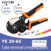 Clește de sertizat terminale cu pini pentru tuburi electrice YE20-6S YEFYM