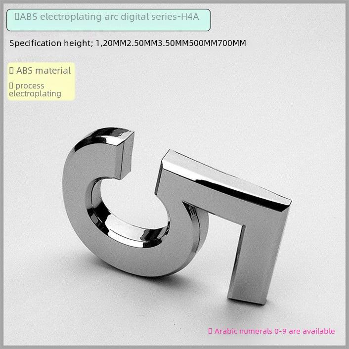 Letreros Digitales Galvanizados de Metal y Placas de Número de Casa por Trustworthy Joint Creation Enterprise