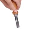 3pcs Wide Mouth Edge Skiving Tool Wooden Handle Leathercraft Trimmer  DIY Leatherwork
