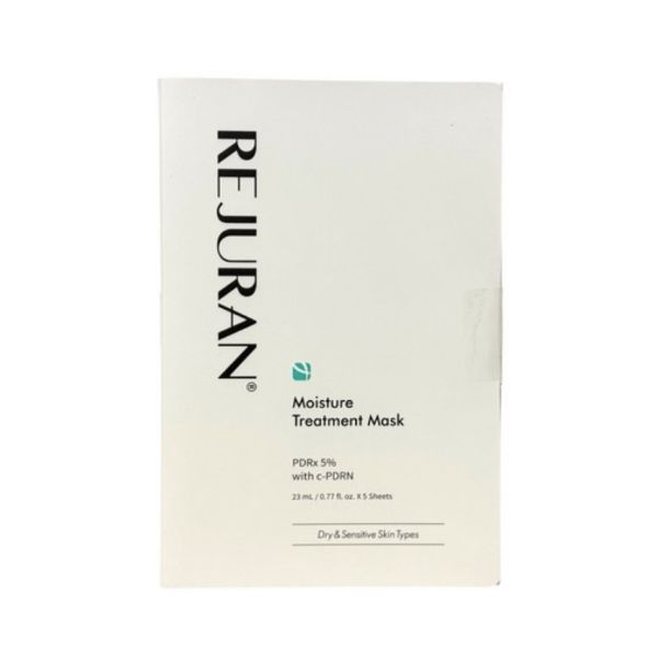 Rejuran Derma Healer Moisture Treatment Mask Deep Hydrating Skin Repair Sheet Mask Set 10 Sheets (23ml Each)