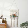 Nordic Style Handwoven Tapestry Boho Woven Tapestry Living Room Bedroom Decor Woven Basket