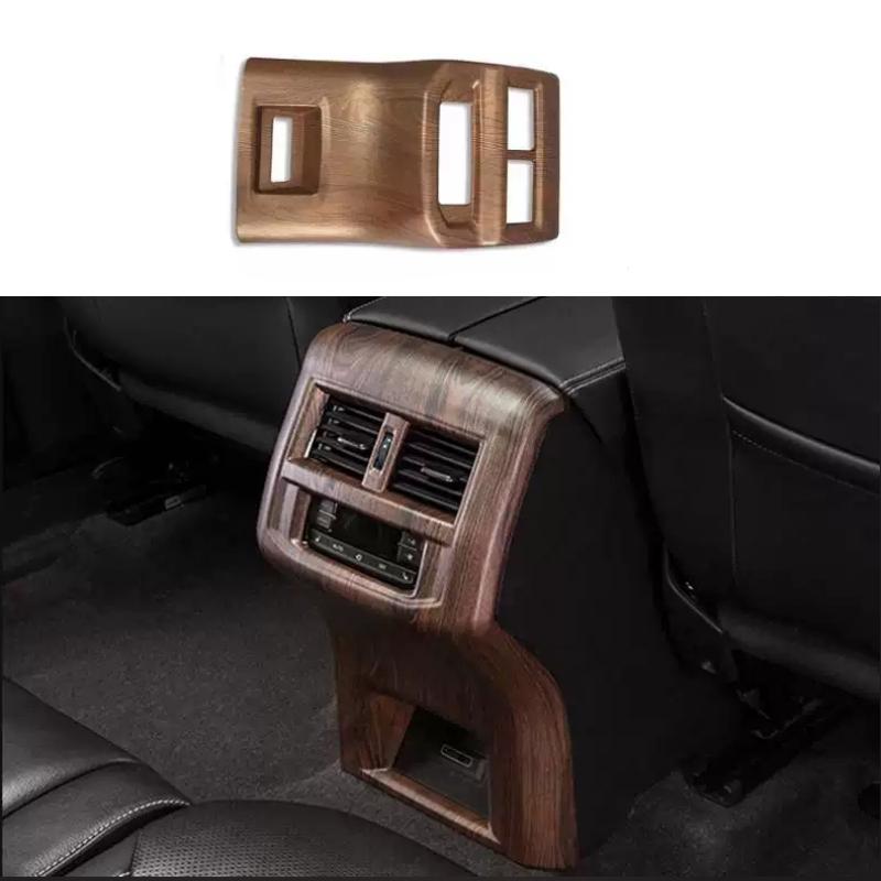 LHD For VW Volkswagen Atlas Teramont ABS Wood Headlight Switch window lift switch Air vent Gear Shift Panel cover