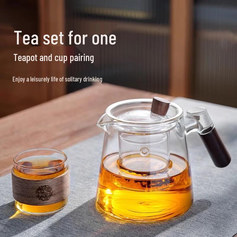 Chating Glass Yaxin Teapot Set