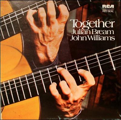 Disco LP JULIAN BREAM & JOHN WILLIAMS - Juntos SB6862 RCA Red Seal 1972 Reino Unido Clásico Usado